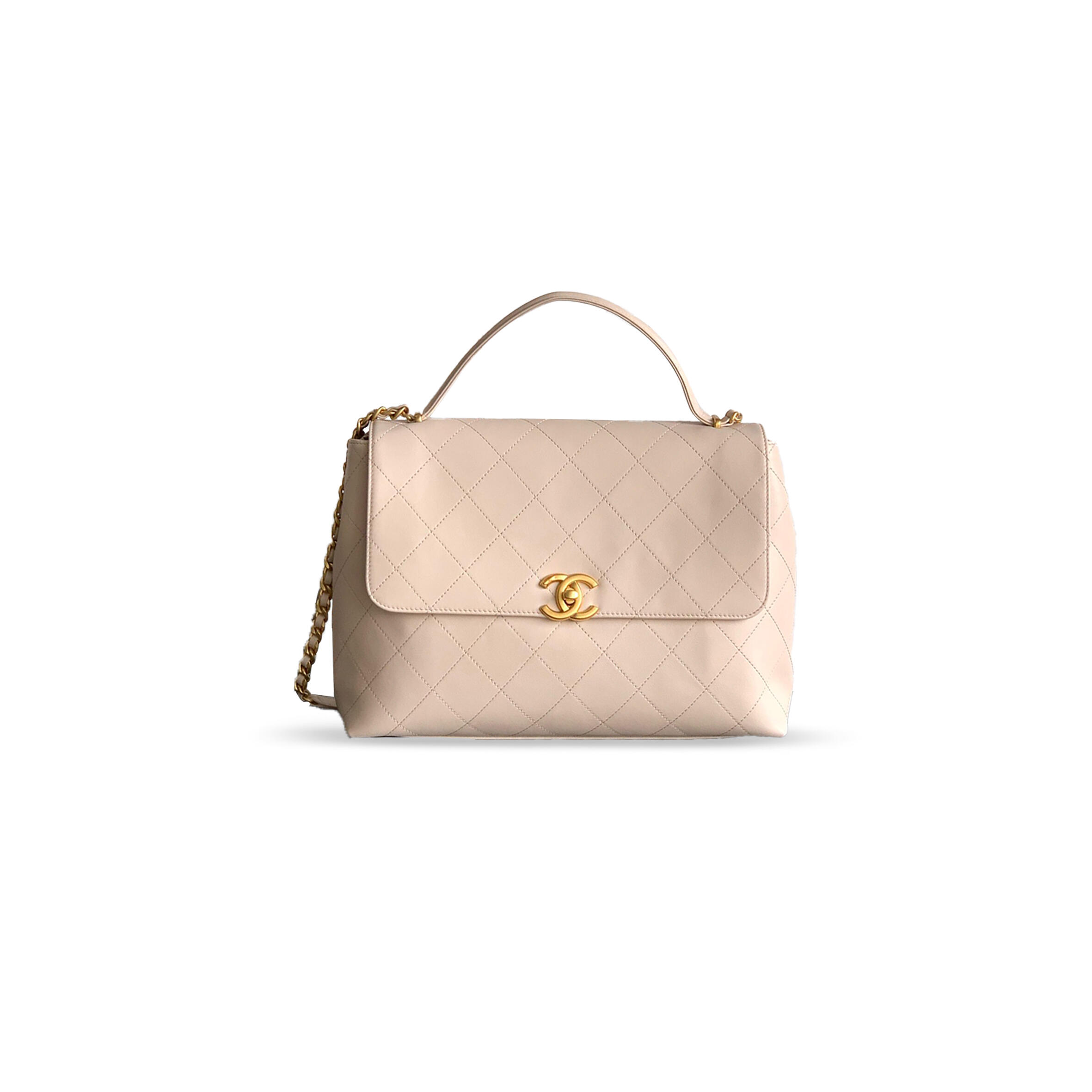 CHANEL MASTER MAXI FLAP BAG WITH TOP HANDLE AS5543 (37*26*10cm)
